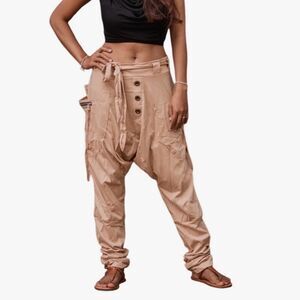 Thaluta  Tan Harem Pants Size S/M